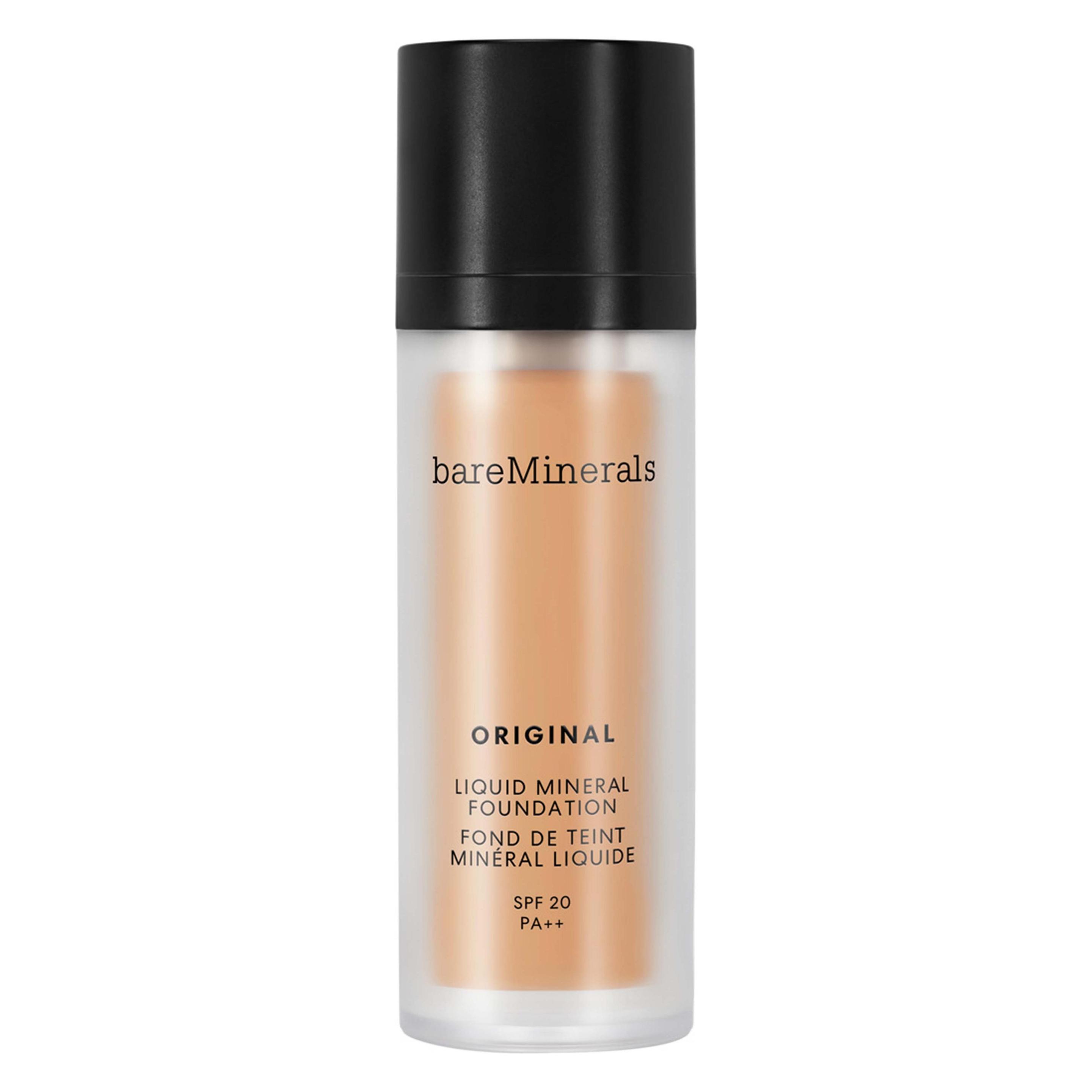 Bare Minerals Bareminerals Original Liquid Mineral Foundation Spf20 Liquid Foundation 16 Golden Nude 30Ml (Golden Nude) (1238613)