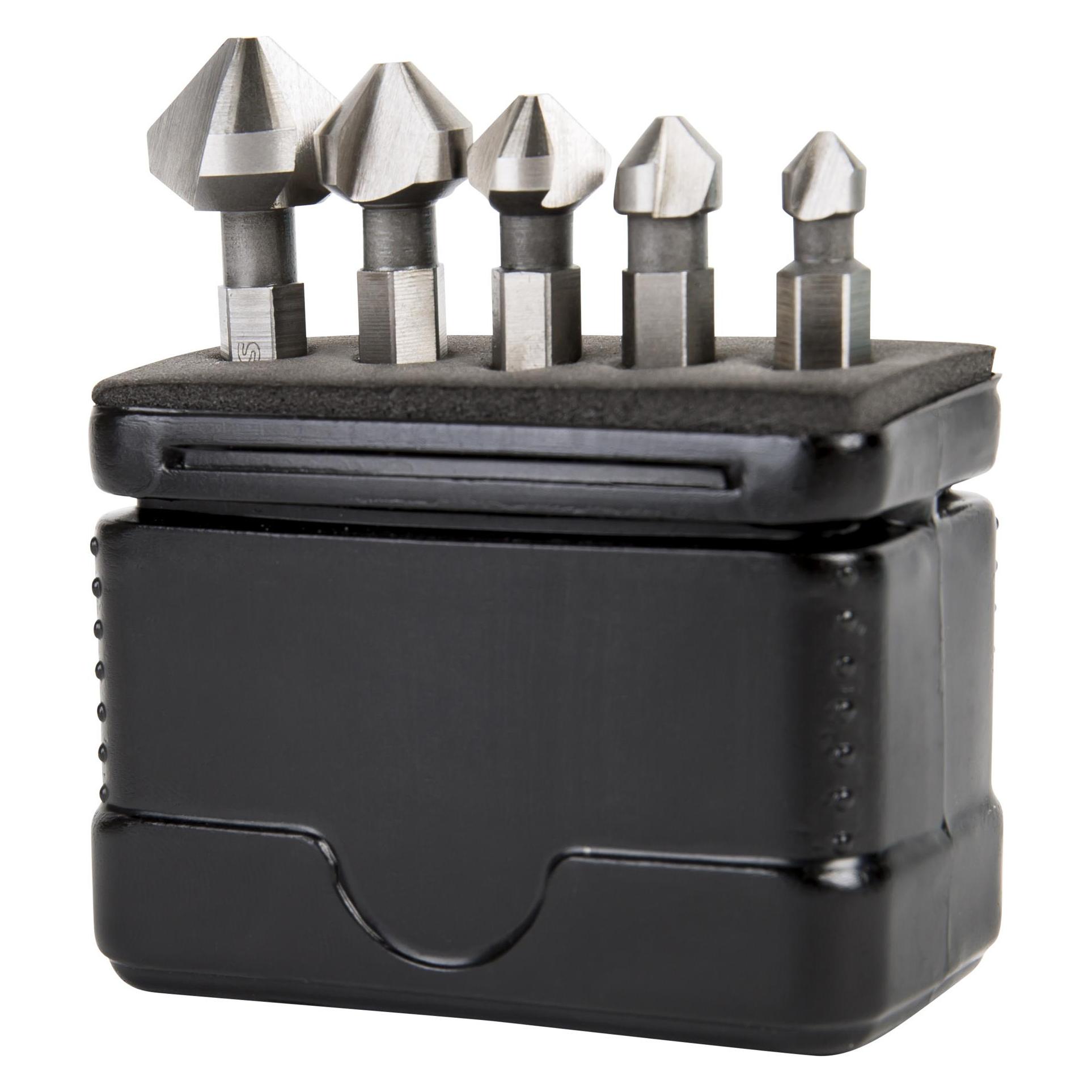 Stier Kegelsenker Set 5-teilig Bit-Schaft 1/4" (52465338)