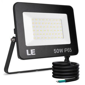 Lepro LED-Außenstrahler IP65 wasserdicht, 50 Watt / 4.250 Lumen, tageslichtweiß, 230 V