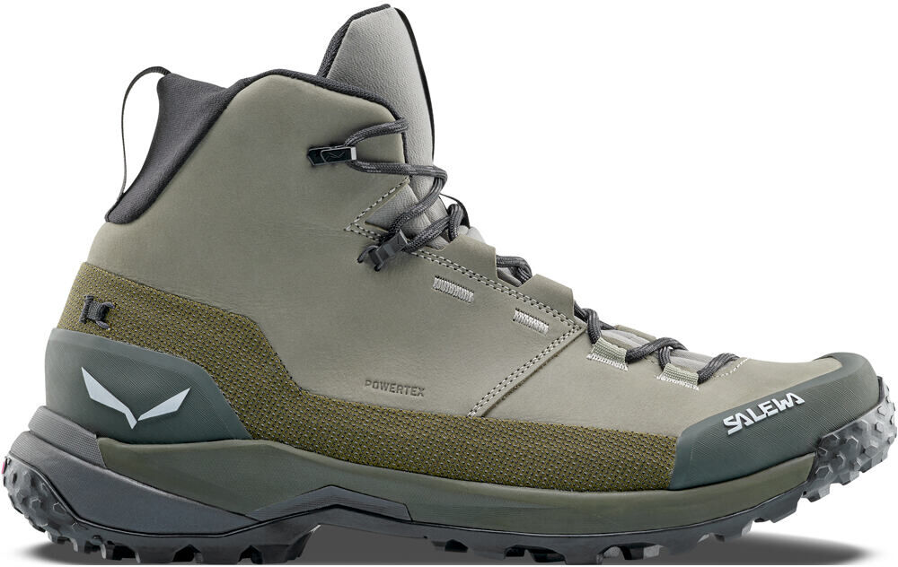 Salewa puez leather mid powertex bota trekking hombre Marron (41)