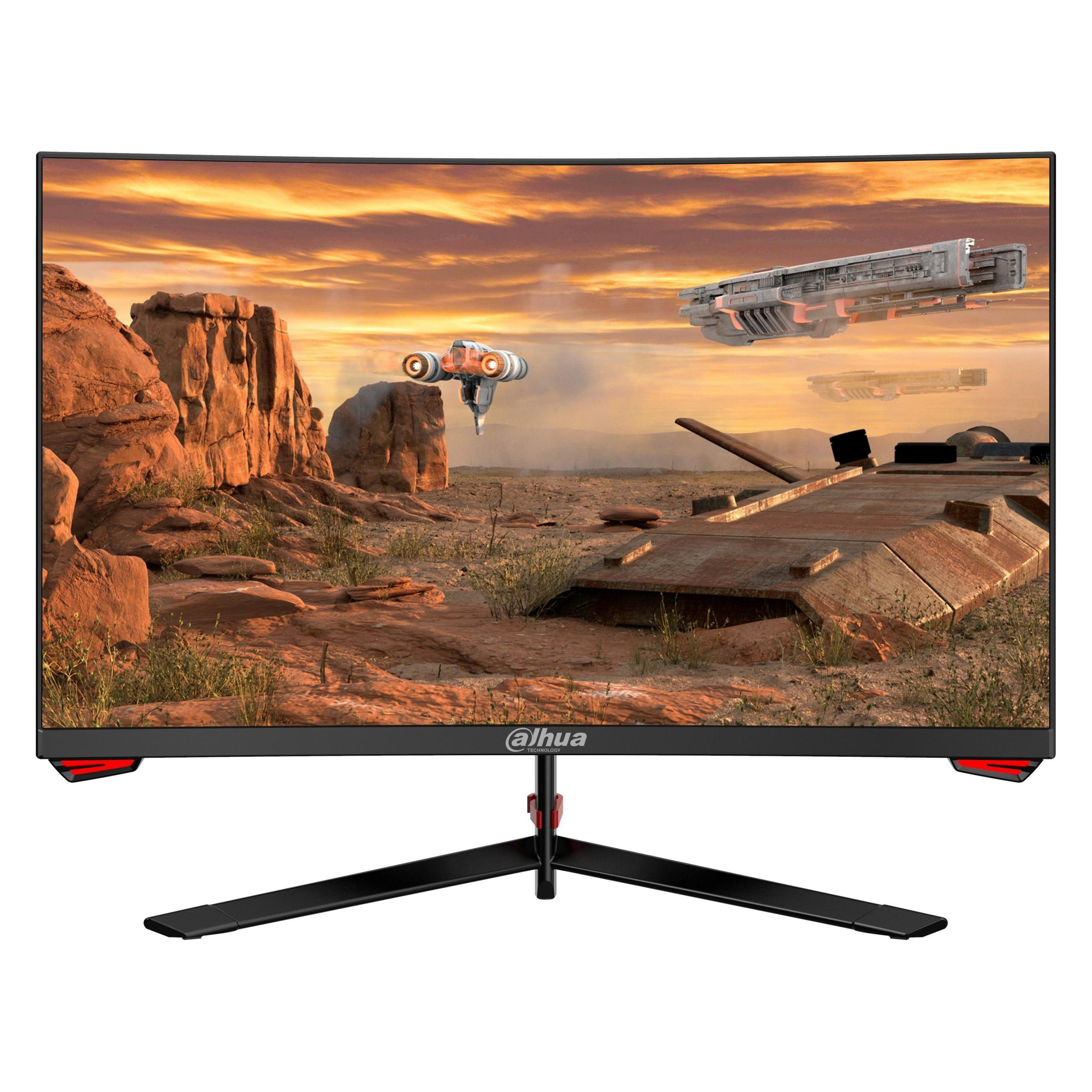Dahua LM24-E230C - Curved Full HD VA Gaming Monitor - 24 inch - 165hz - 1ms (1920 x 1080 Pixel, 23.60") (DHI-LM24-E230C)