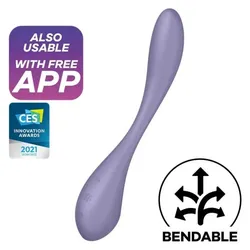Satisfyer, Vibrator, G-Spot Flex 5+ - Lilac