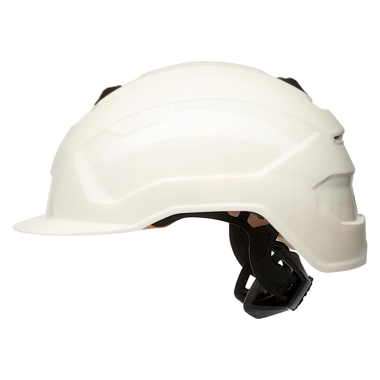 Uvex Schutzhelm pronamic 9731030 weiss mit Lüftungen (51 - 65 cm) (9731030)