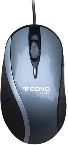 tecno 18.34 Mouse Ottico Usb 1200 Dpi Cavo 120cm Silver Retail Tc-40 - 18.34