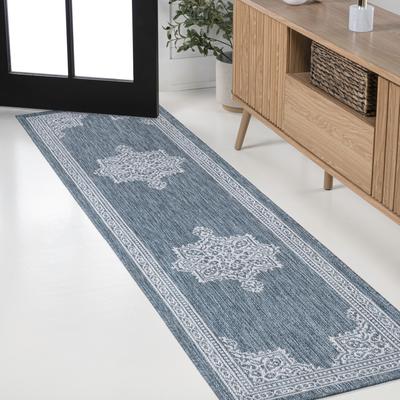 JONATHAN Y Casual Medallion Indoor/Outdoor Area Rug