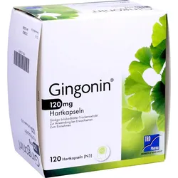 Gingonin 120mg Hartkapseln 120 ST