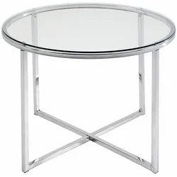 Actona »Cross« Ecktisch rund 55x45x55 cm