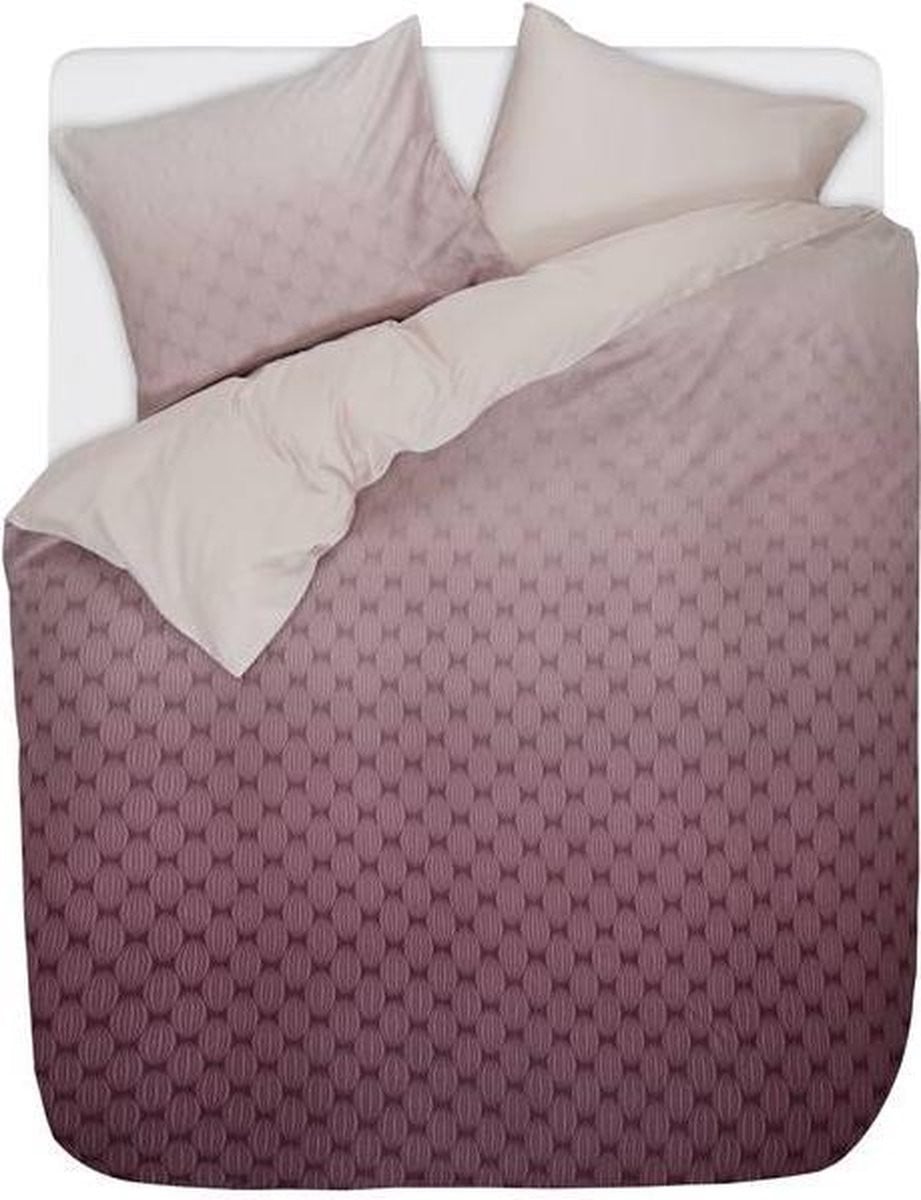 Esprit Dekbedovertrek Nouni Tweepersoons Bordeaux 200x220 cm