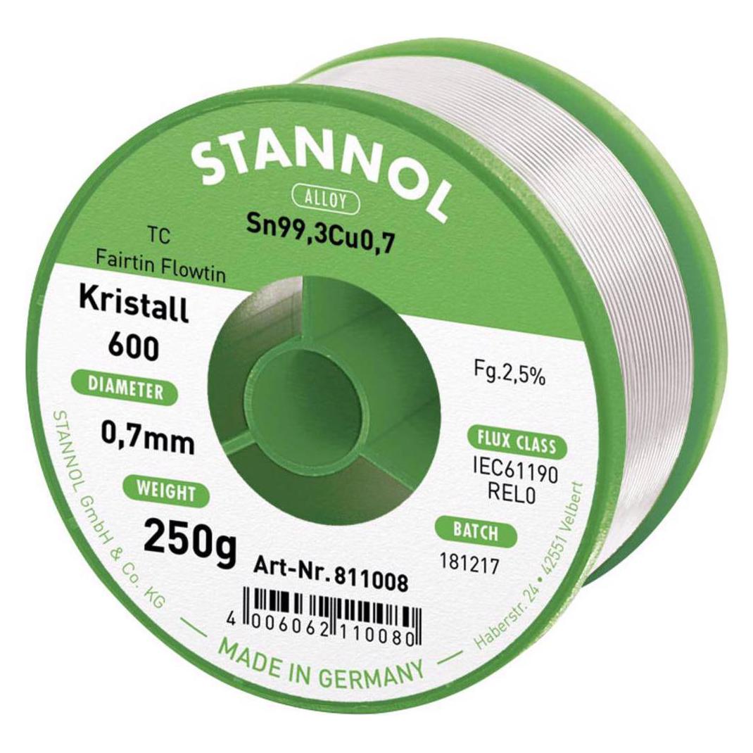 Stannol Kristall 600 Fairtin (Lötzinn) (811008)