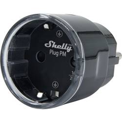 Shelly Plug PM Gen3 Black Shelly Funk-Steckdose Wi-Fi, Bluetooth Shelly_Plug_PM_Gen3_b