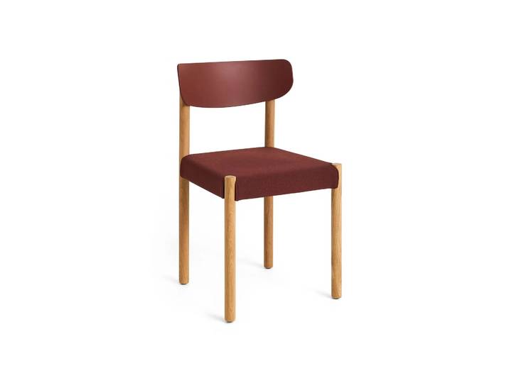 HAY Pack Chair 11 Stuhl Geölt Eiche-hull red-Steelcut 655