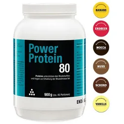 POWER PROTEIN 80 Schoko Pulver 900 g