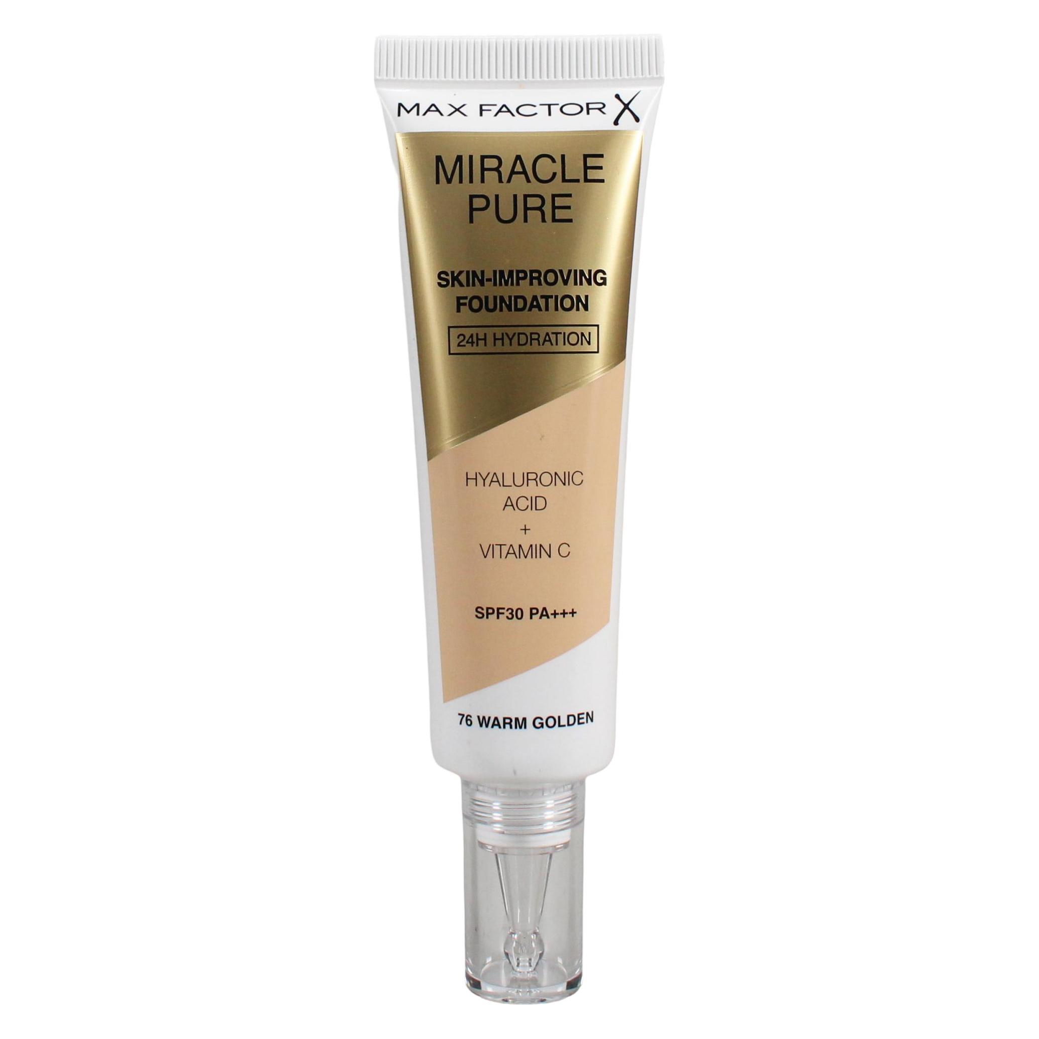 Max Factor Miracle Pure Skin-Improving Foundation (76 Warm Golden) (130775)