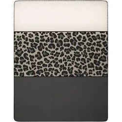 Biederlack Wohn- und Kuscheldecke 'Leo Part' 150 x 200 cm Natur