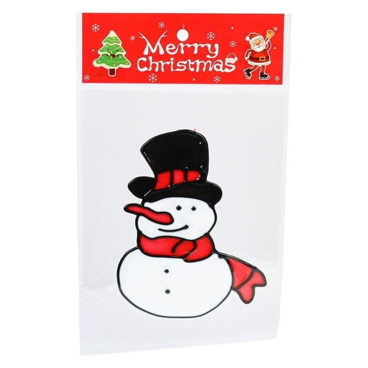 Christmas To Decorative sticker Snowman Christmas Touch, 20 cm (1 Sticker) (61165274)