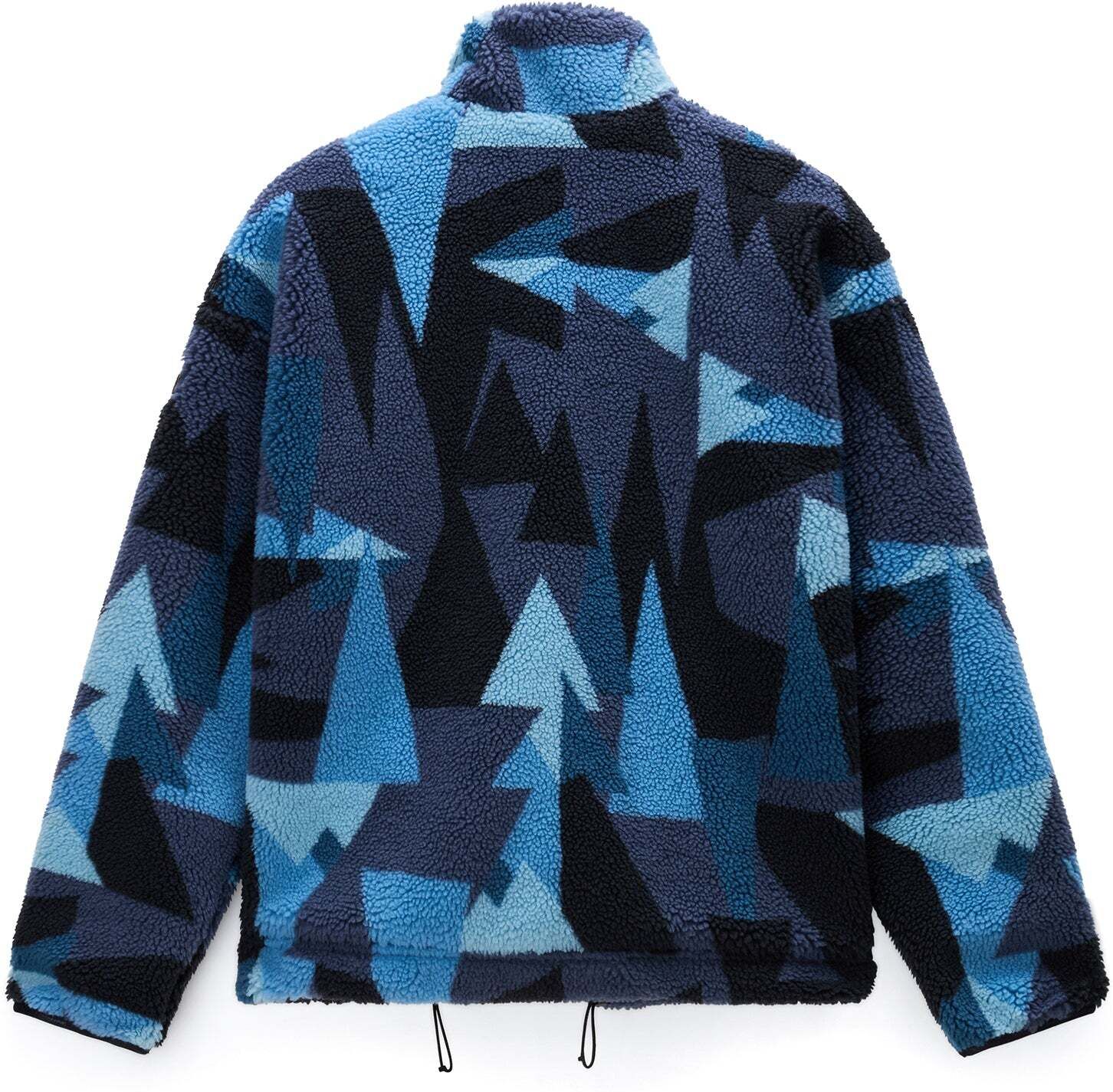 Fleecejacke NAPAPIJRI "Napapijri Fleecejacke T-FLEECE FZ", Herren, Gr. M, blau, Obermaterial: 80% Polyester Pol. recyc.. 20% Polyester PES., Jacken Fleecejacke blau M