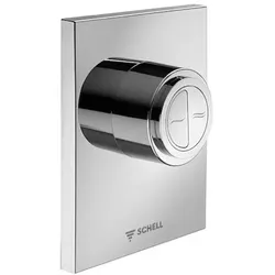 Schell Edition eco WC-Betätigungsplatte 028240699 Kunststoff, verchromt