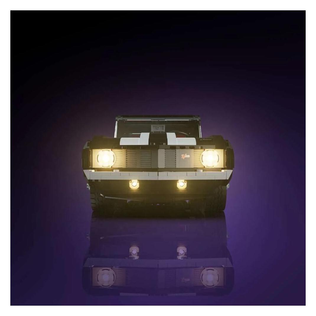 Light my bricks LMB 2.0 LED Licht Set für LEGO 10304 Chevrolet Camaro Z28 (10304)