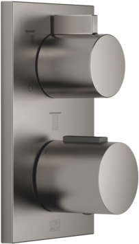 Dornbracht Imo Fertigmontageset 36427670-99 UP-Thermostat, Dreiwege-Mengenregulierung, Dark Platinum matt