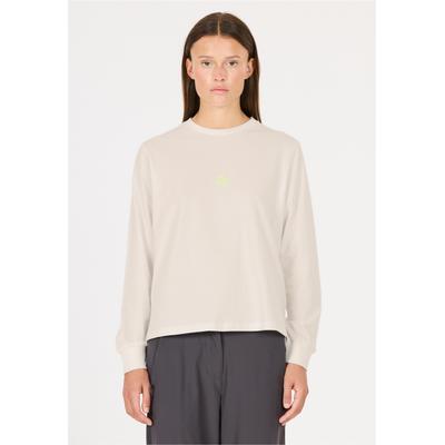 Sweatshirt SOS "Liftoff", Damen, Gr. L, weiß, 100% Baumwolle, unifarben, normal, Rundhals, Sweatshirts Sweatshirt, im Basic-Design