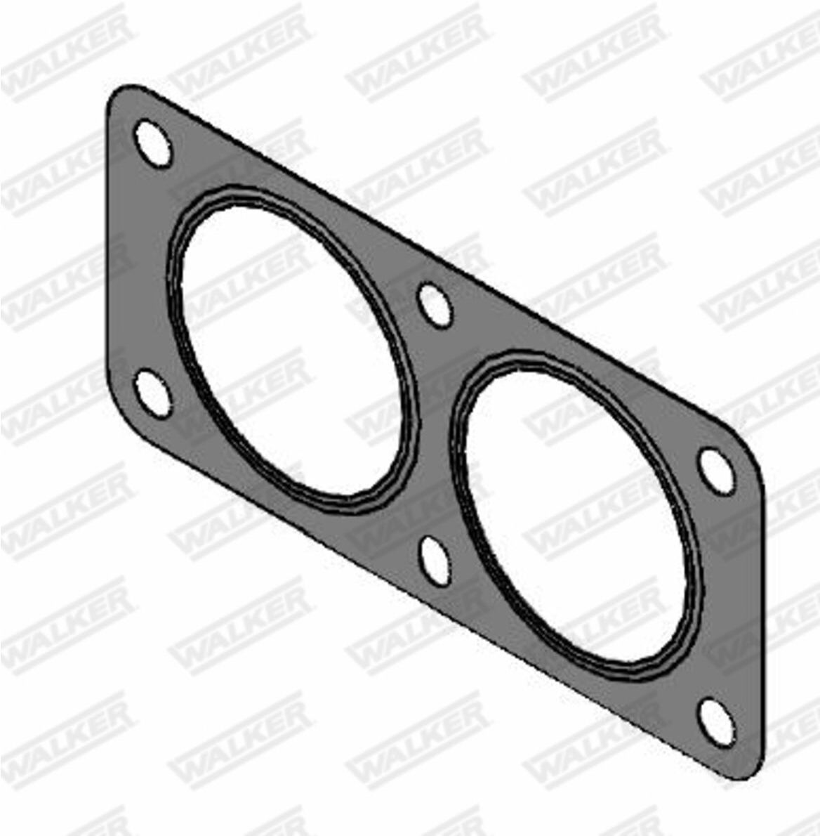 Dichtung, Abgasrohr WALKER 80437