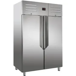 GastroHero Kühlschrank KS-GREENLINE1400 | GN 2/1 | 1400 Liter | Gewerbekühlschrank Edelstahl | -2°C bis +8°C | Gastronomie | Energieeffizienzklasse A