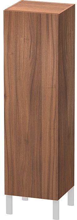Duravit L-Cube Halbhochschrank LC1190L7979 individual, Tür links, nussbaum natur