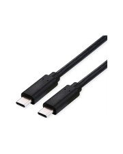 ROLINE USB4 Gen3x2 40Gbit/s Kabel C-C ST/ST 240W 1m Digital/Daten 1 m (11.02.9104)