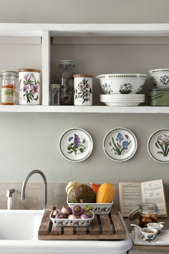 Portmeirion Botanic Garden - Pasta Bowls White