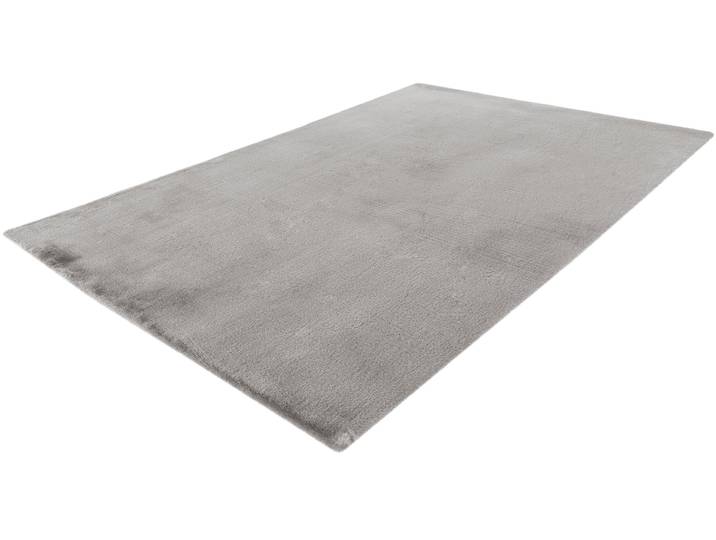 Fellteppich OBSESSION My Cha Cha 535 , silber (silberfarben), B:160cm H:18mm L:230cm, Kunstfaser, Teppiche, Fellteppich, Kunstfell, Uni Farben, besonders weich, auch in rund, Wohnzimmer