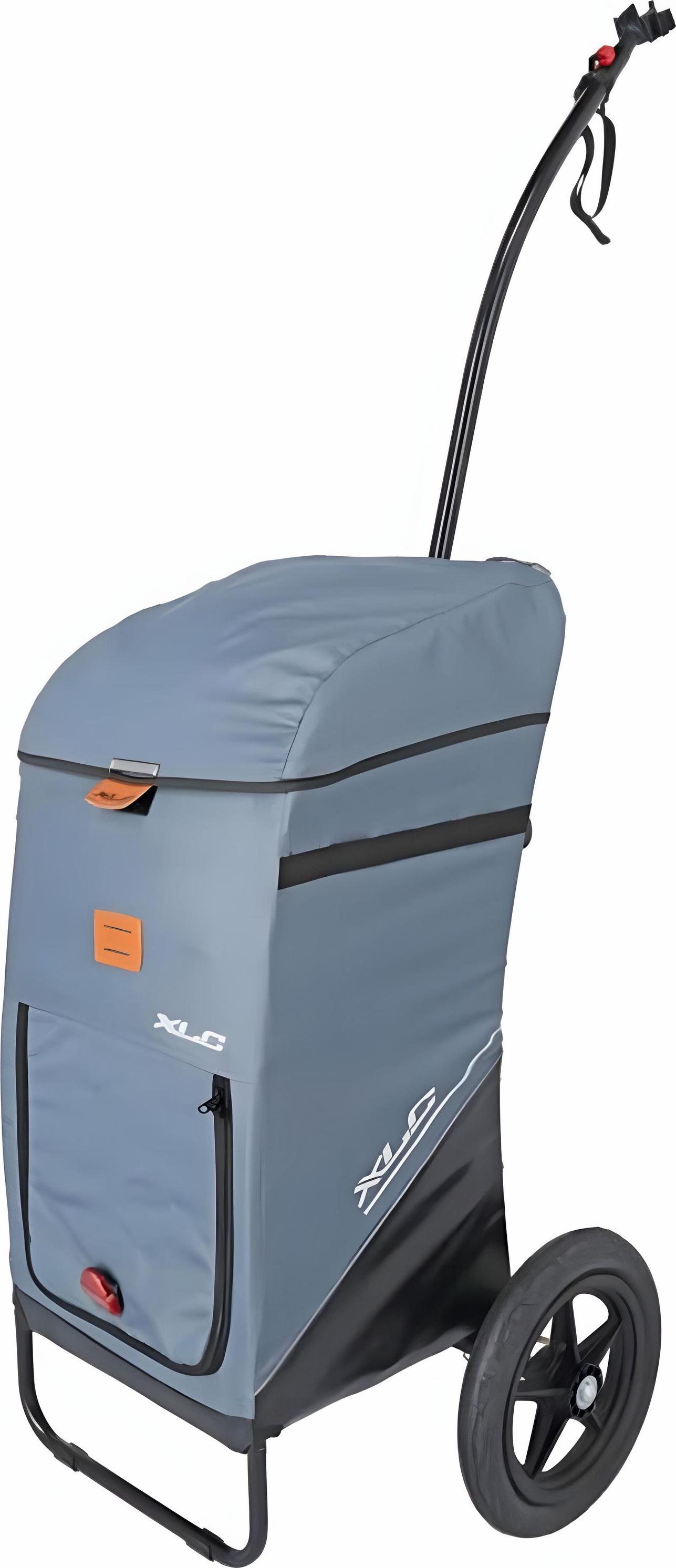 XLC Bike Shopping Trolley 12" mit Hochdeichsel grau