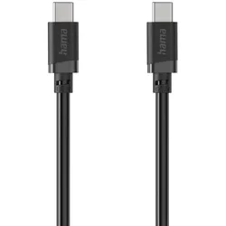 HAMA Ladekabel USB-C/USB-C 60W 0.5m schwarz