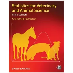 Statistics for Veterinary and Animal Science With Website, Fachbücher von Paul Watson, Aviva Petrie