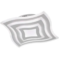 Deckenleuchte Deckenlampe LED Fernbedienung Dimmbar 43x43 cm Wohnzimmerlampe