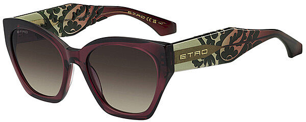 ETRO Sonnenbrille ETRO0148/S/55 dunkelrot EG