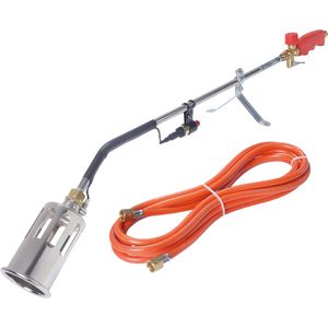 Rothenberger-Industrial Unkrautbrenner RoMaxi, Premium, bis 1060°C,Piezo,Schlauch, für Gasflasche