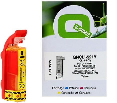 Q-Nomic CLI-521Y Cartucho de tinta amarillo