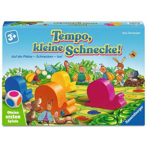 Ravensburger Brettspiel 12010016, Tempo, kleine Schnecke!, ab 3 Jahre, 2-6 Spieler