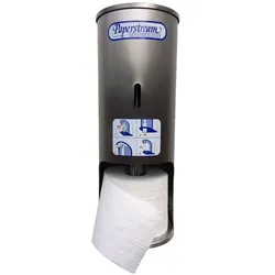 Toilettenpapierspender Paperstream 3-fach - Edelstahl V4A - abschließbar