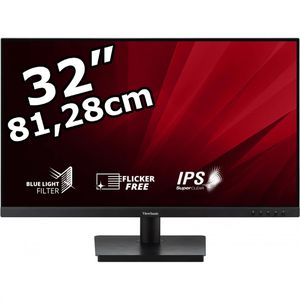 ViewSonic Monitor VA3209-2K-MHD, 32 Zoll, WQHD 2560 x 1440 Pixel, 4 ms, 75 Hz