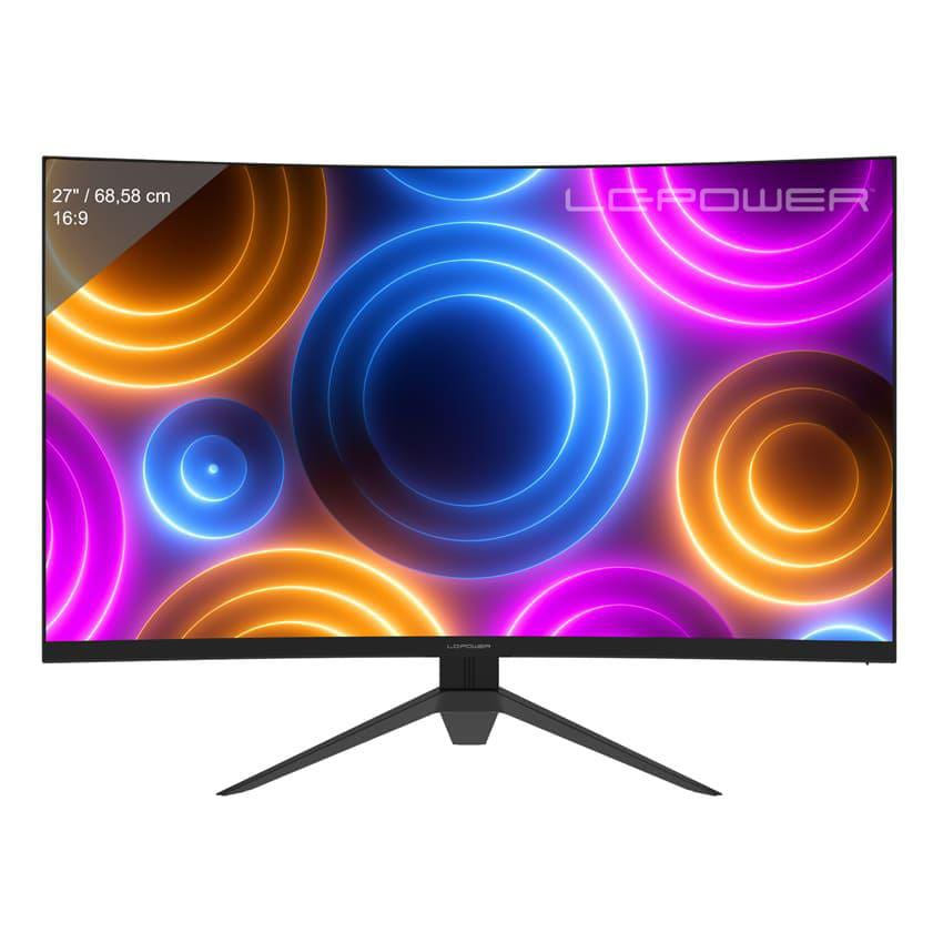 LC-Power LC-M27QC 27 Zoll WQHD VA Panel 16:9 180 Hz Curved Gaming Monitor