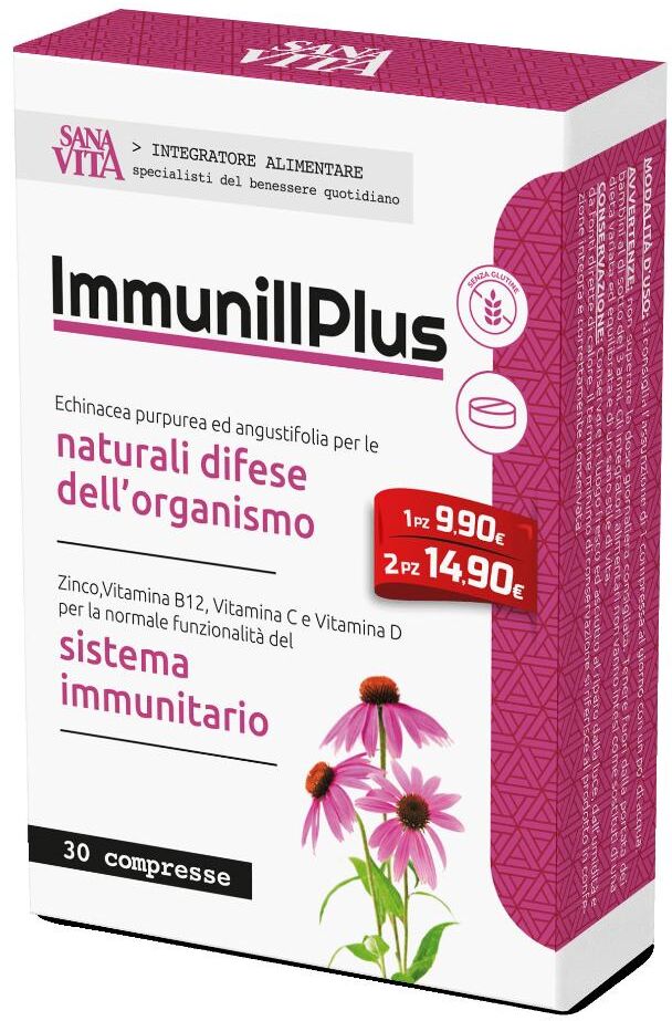PALADIN PHARMA SpA Sanavita Immunillplus, 30 compresse