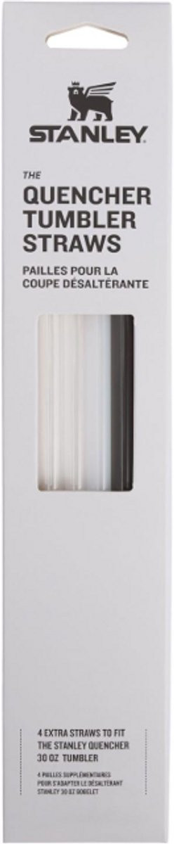 Stanley Quencher Vervangende Rietjes 4 Stuks – BPA-vrije herbruikbare rietjes voor de 30oz/0.89L Tumbler