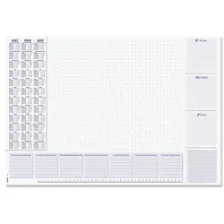 Sigel Papier-Schreibunterlage »Lilac« 30 Blatt 59,5/41,0 cm lila, 59.5x41 cm