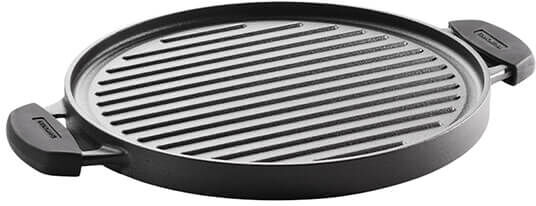 Tramontina Pre-seasoned 30cm 2 in 1 Cast Iron Griddle Pan