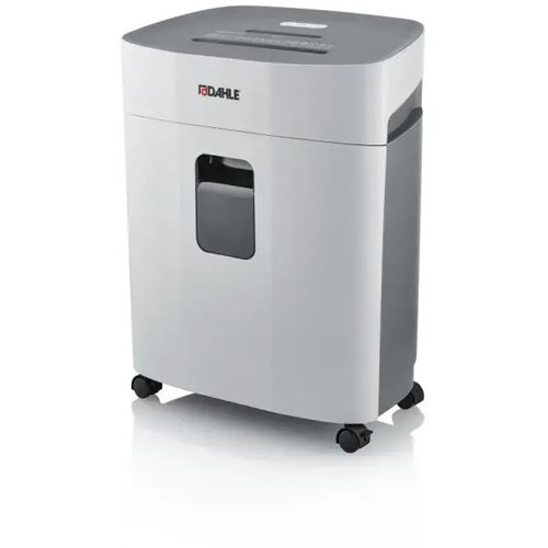 DAHLE PaperSAFE 260 Aktenvernichter mit Partikelschnitt P-4, 4 x 12 mm, bis 12 Blatt, lichtgrau
