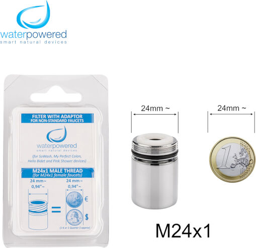 Water Powered Adattatore Non Standard Filter M24x1