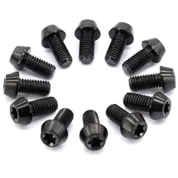 77DESIGNZ Disc Brake Tuning Set | 12x Titanschraube M5x10 konisch | sc