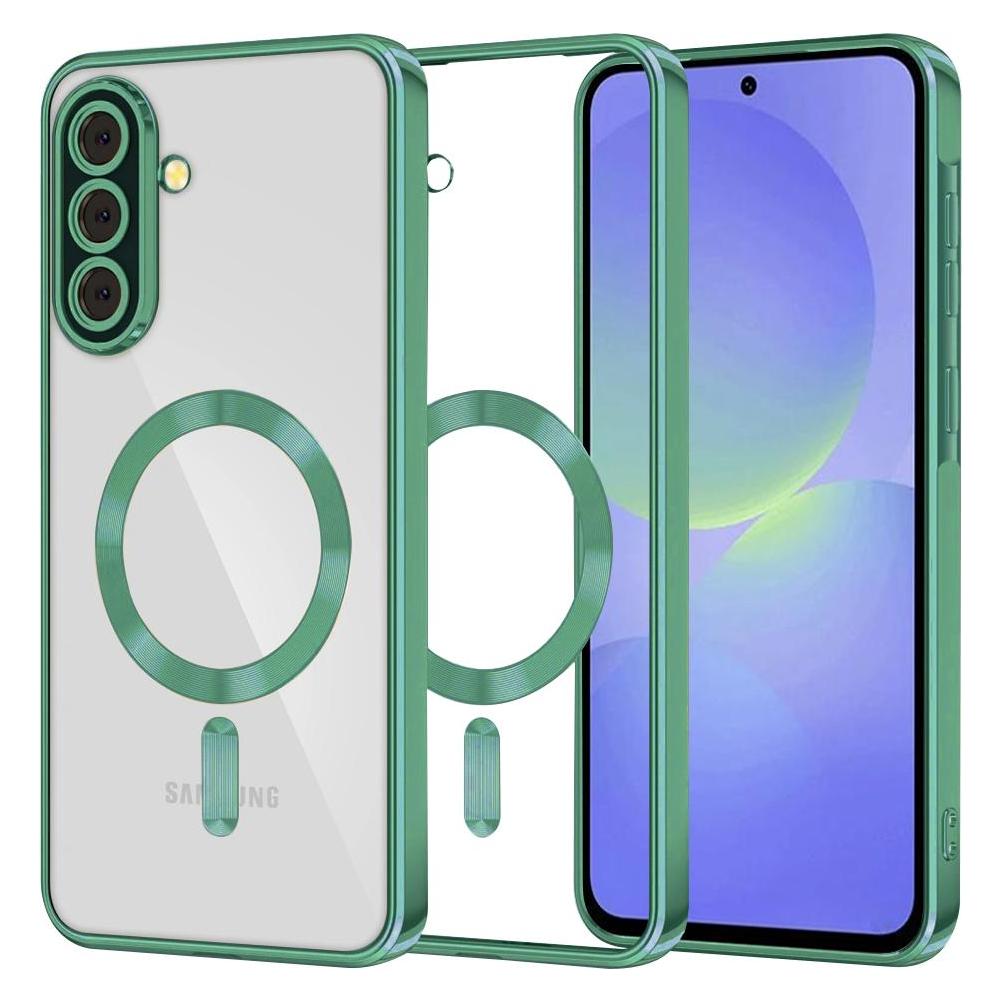 Techsuit - Luxury Crystal MagSafe - Samsung Galaxy A36 5G / A56 5G - Light Green (Samsung Galaxy A56 5G) (56364186)