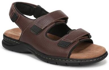 Dr. Scholl's Gavin - Mens 11 Brown Sandal Medium